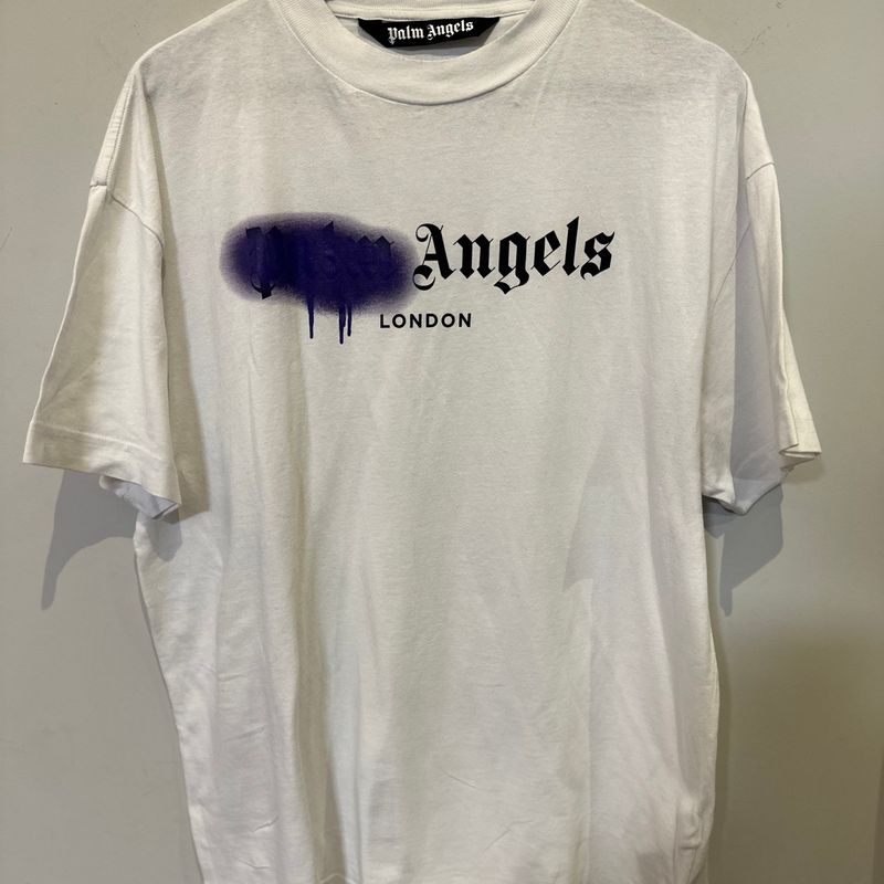 Palm Angels Camiseta de Tamanho Grande Homens M Tamanho