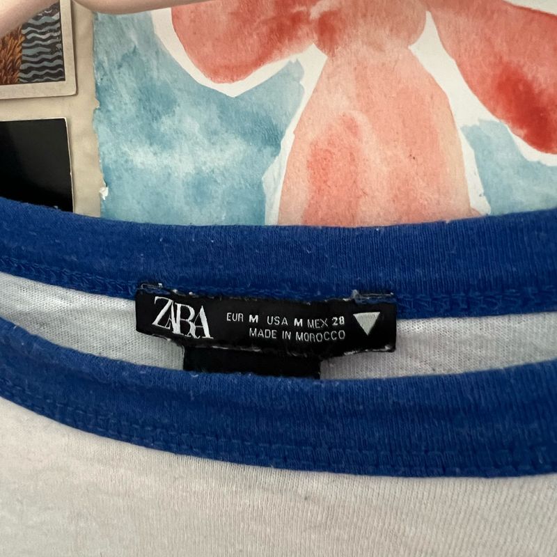Camiseta Pato Donald Zara Zara Usado 100631522 enjoei