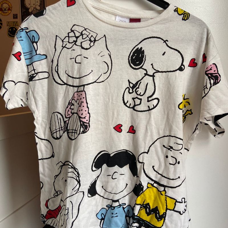 Camiseta best sale peanuts snoopy