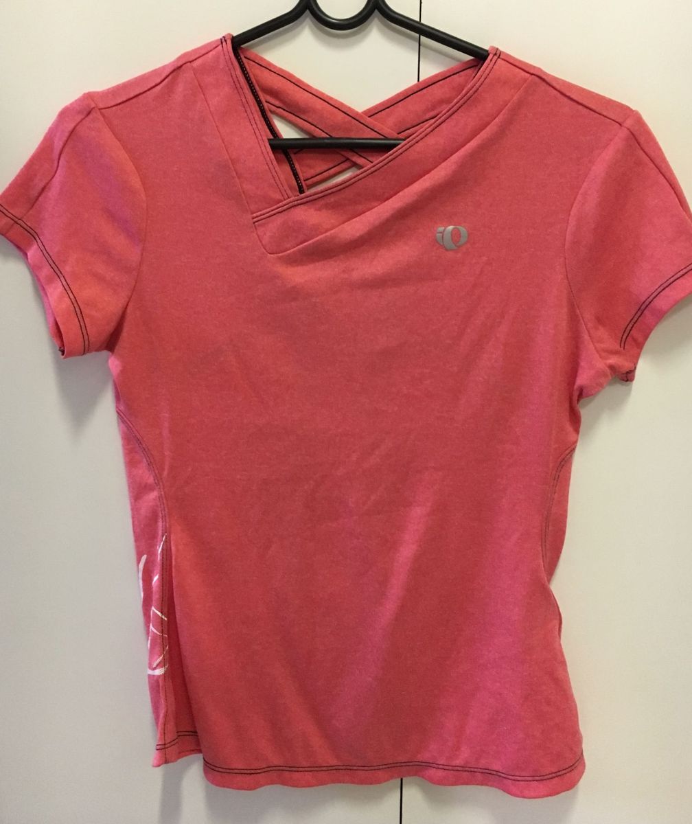 Camiseta Pearl Izumi Rosa | Camiseta Feminina Pearl Izumi Usado ...