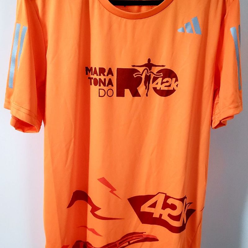 Camiseta Performance Adidas Maratona do Rio de Janeiro 2023 Camiseta  Masculina Adidas Nunca Usado 99110716 enjoei