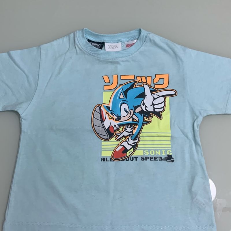 Camiseta sonic zara sale