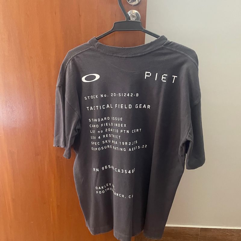 Camiseta Piet X Oakley, Camiseta Masculina Piet Usado 85035795