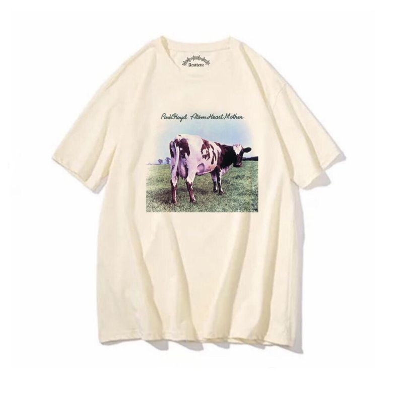 90s pink floyd atom heart mother Tシャツ 牛 90s pink floyd atom heart mother Tシャツ 牛 Atom Heart Mother Cow