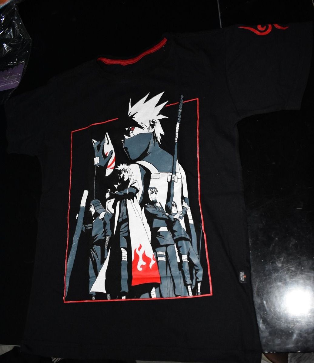 Camiseta Piticas - Naruto Kakashi Anbu Mangá, Roupa Infantil para Menino  30 Usado 91240620