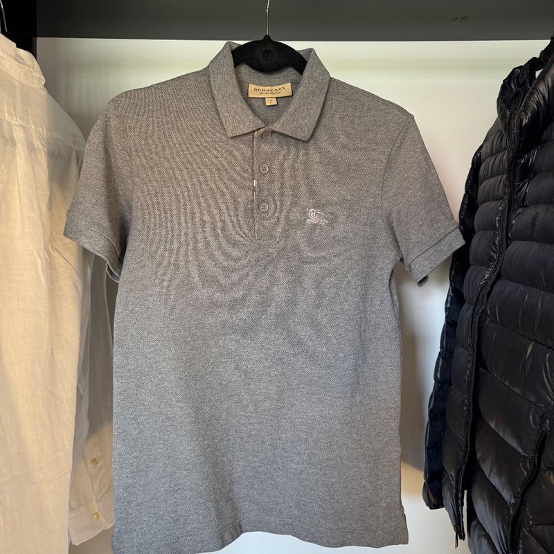 Polo burberry clearance xadrez