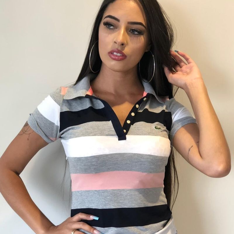 Camisa polo da sales lacoste feminina