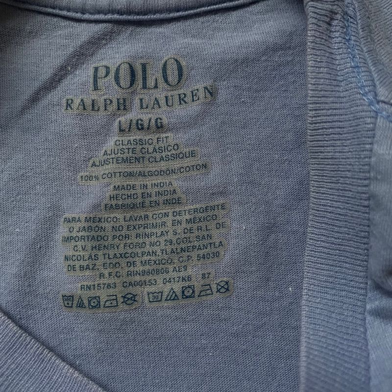 Camiseta Polo Ralph Lauren, Camiseta Masculina Polo Ralph Lauren Usado  88621801