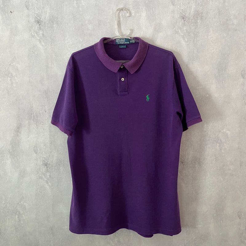 90s Polo Ralph Lauren Shirt RAYON SAX L！ 90s Polo Ralph Lauren Shirt RAYON SAX L！