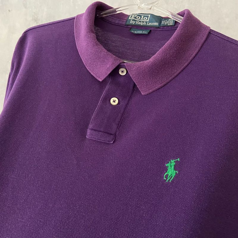 Camiseta Polo Ralph Lauren Roxa Xxx | Ralph Lauren Usado 102028965