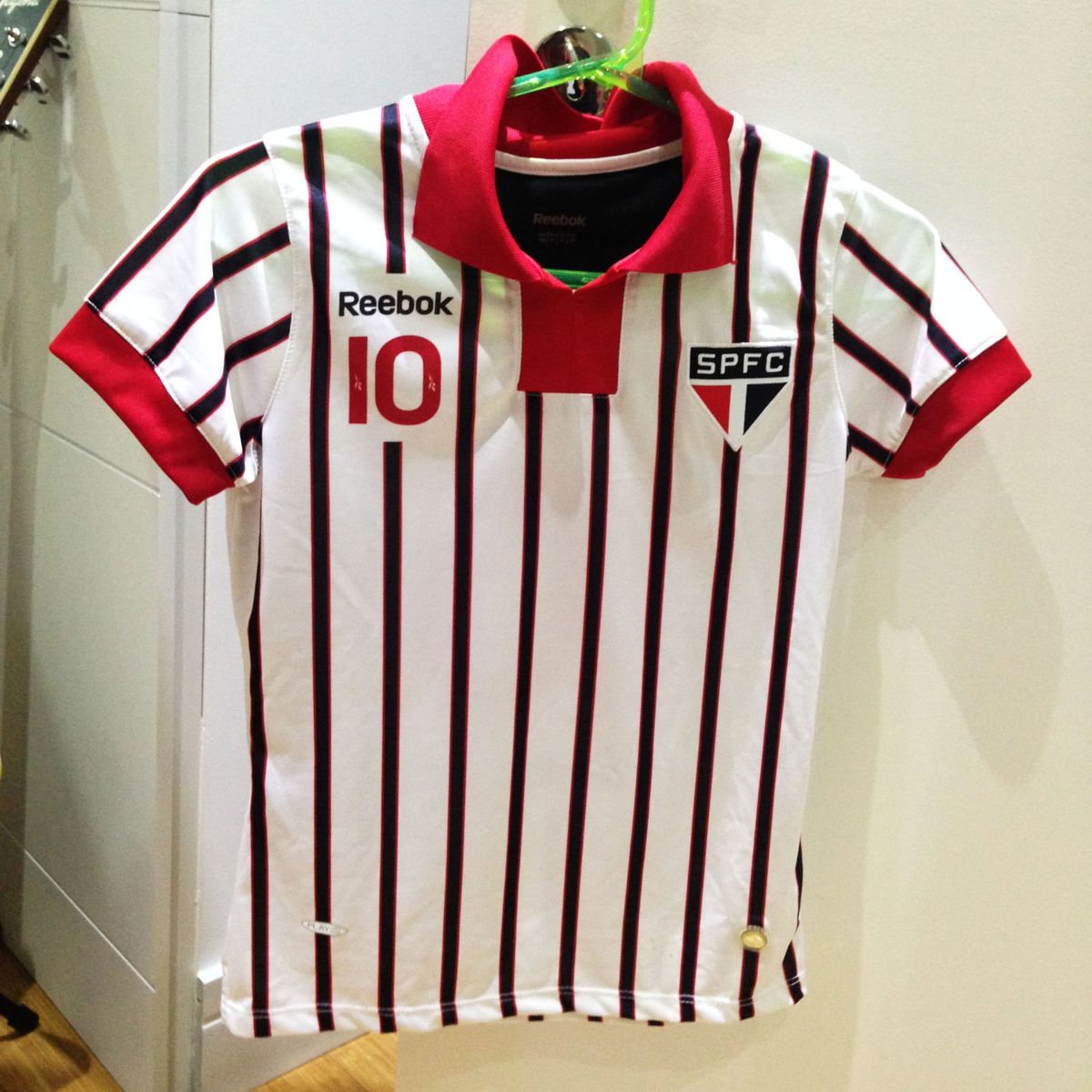 Camiseta Polo Spfc Original | Camiseta Feminina Reebok ...