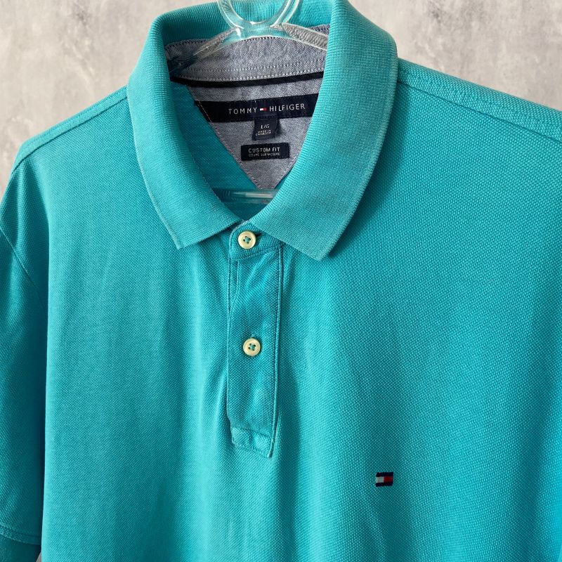 Camiseta Lisa Azul - Tommy Hilfiger, Camisetas e Polos