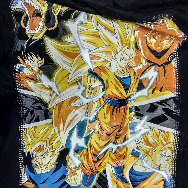 CAMISETA GOKU SUPER SAYAJIN 3