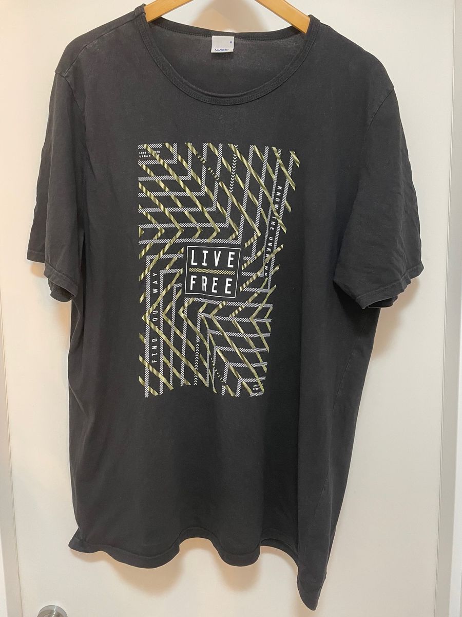 Camiseta Preta Malwee Wee Plus Size Camiseta Masculina Malwee