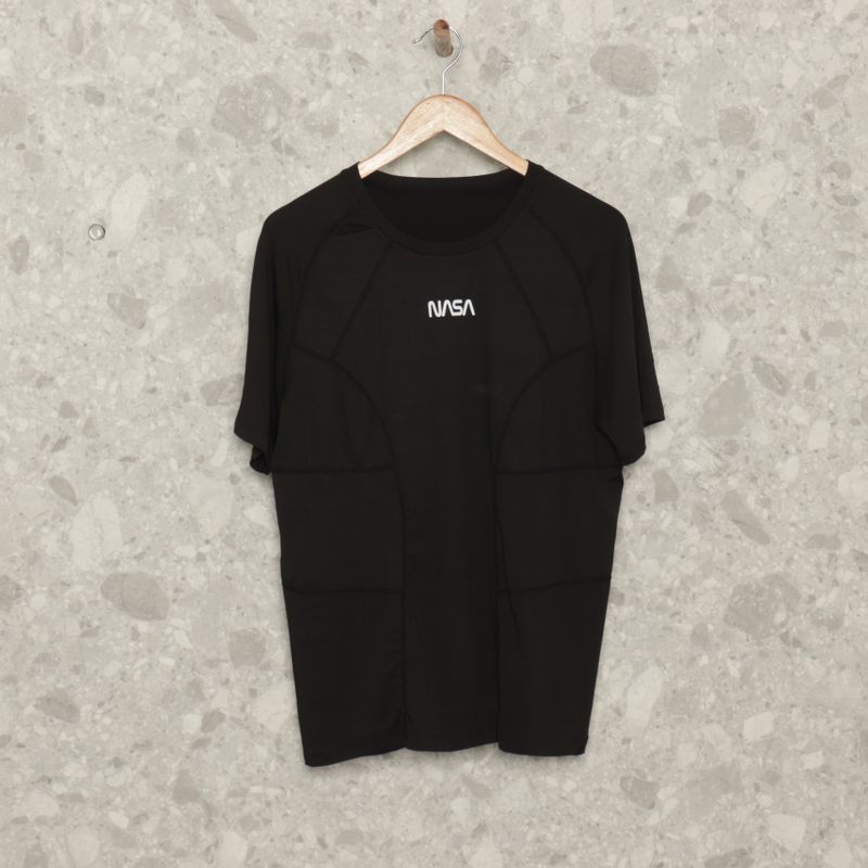 Camiseta Preta Nasa Shein Shein Usado 93149857 enjoei