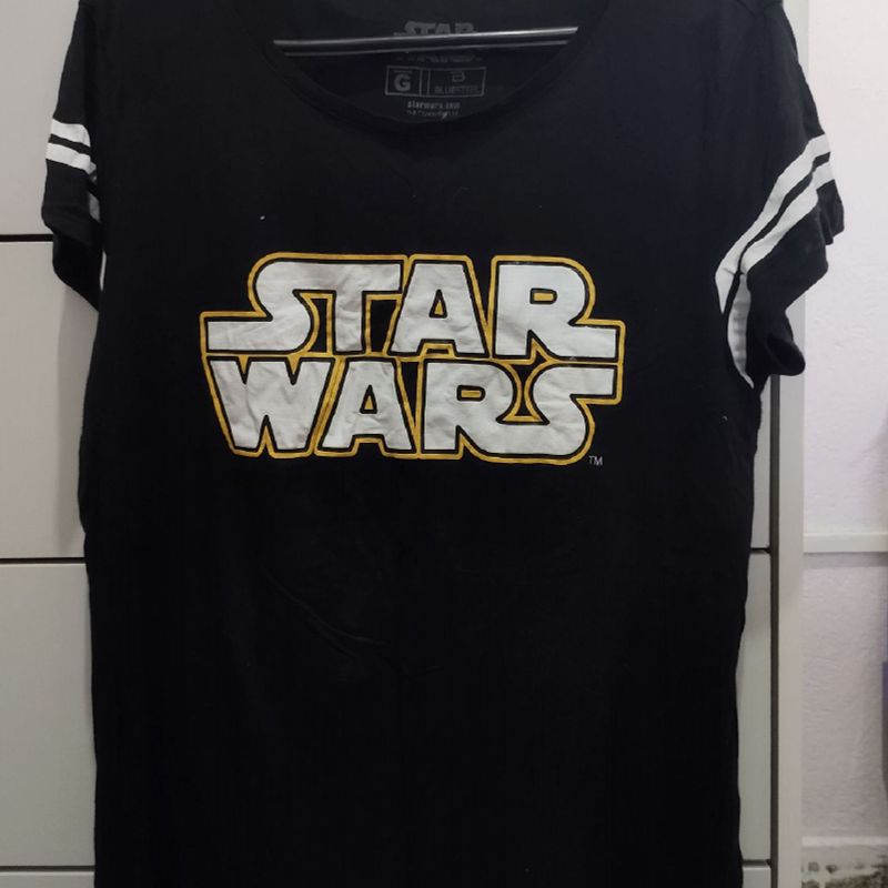 Camiseta star best sale wars feminina riachuelo