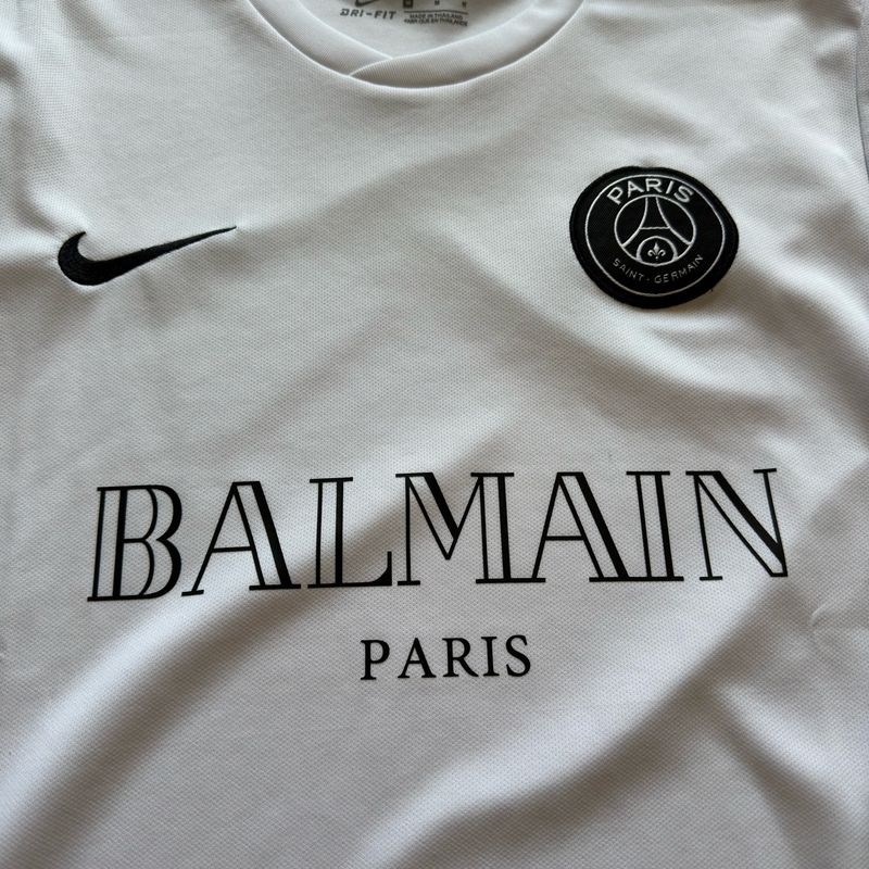 Camiseta Psg X Balmain | Nike Usado 106704300 | enjoei
