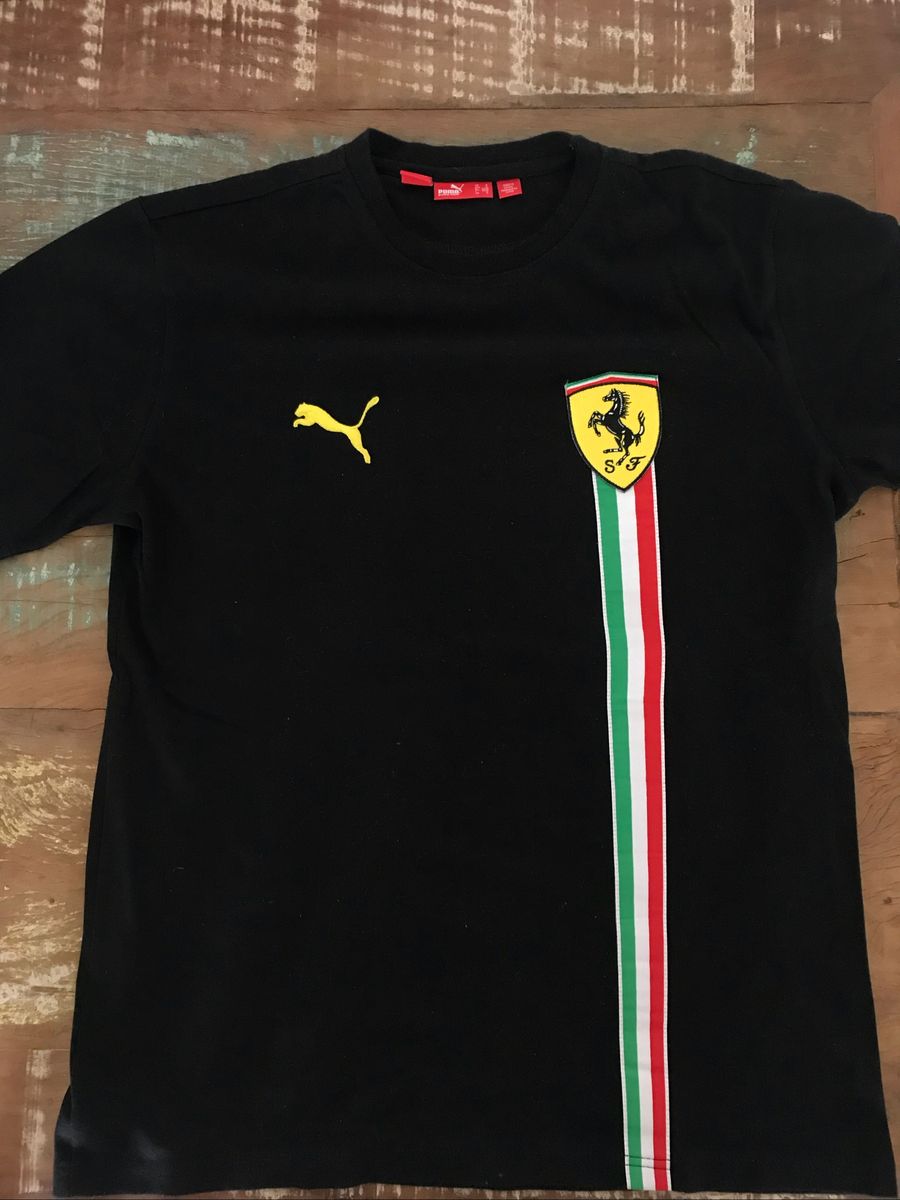camiseta puma ferrari masculina