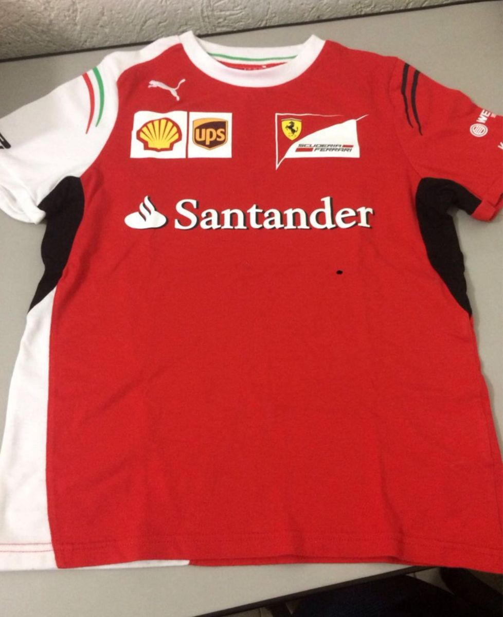 camiseta puma scuderia ferrari