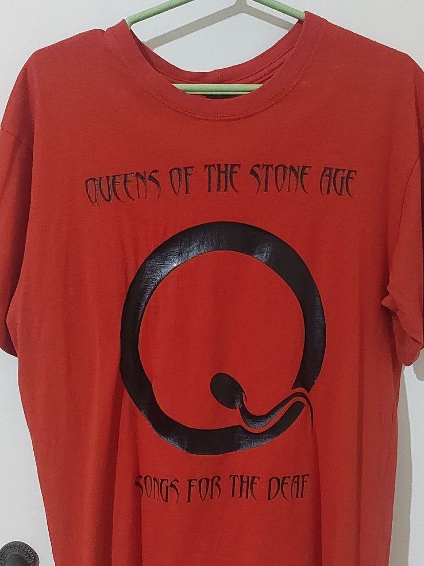 QOTSA T-Shirt, Camiseta Queens Of The Stone Age QOTSA Rock Band The End Is Nero Tour 2023 Para Hombre Mujer P291421
