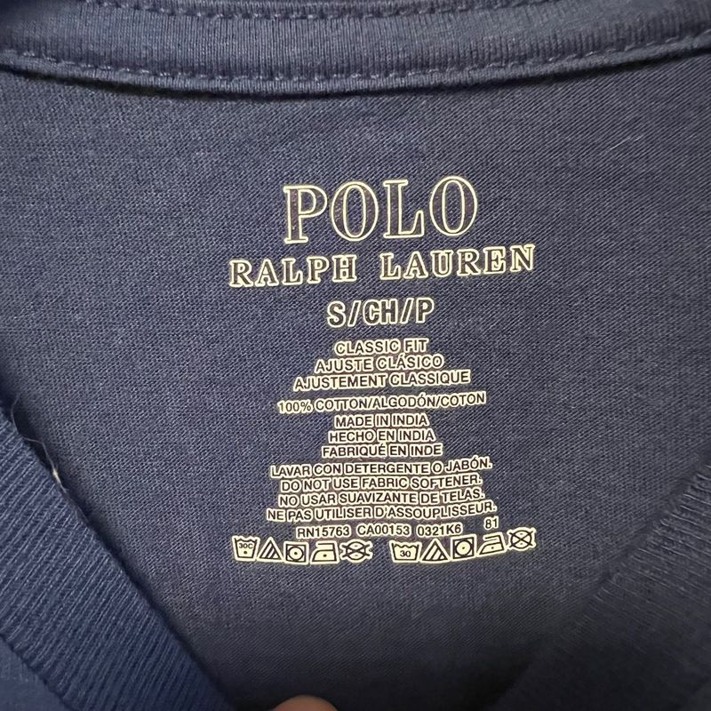 Camiseta Ralph Lauren, Camiseta Masculina Ralph Lauren Usado 92299167