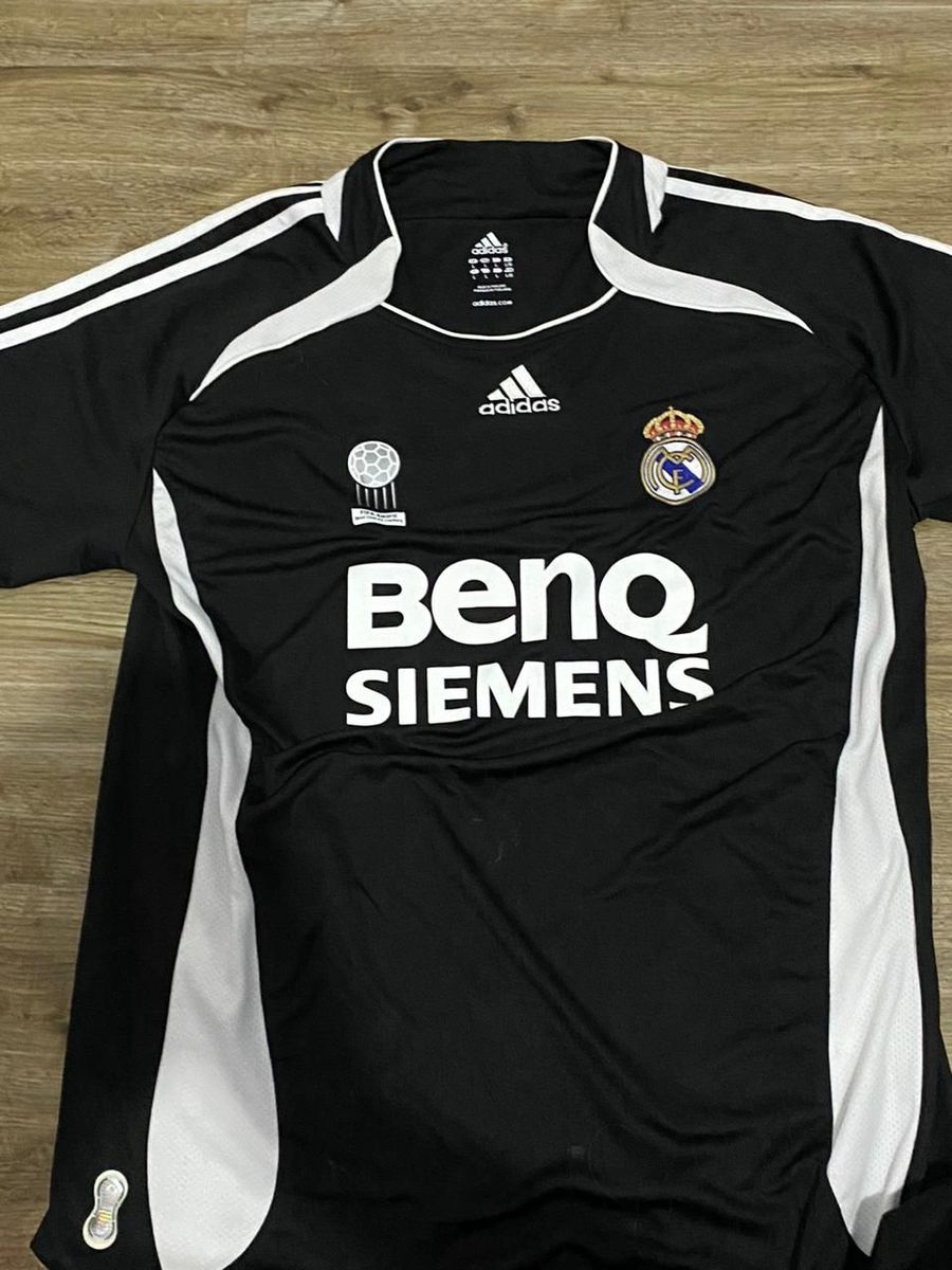 Camiseta retro negra Real Madrid 2006-2007 comprar