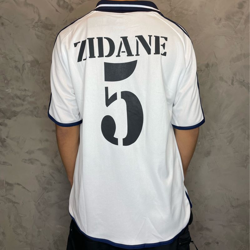 Camiseta Real Madrid Retrô Zidane | Real Madri Nunca Usado