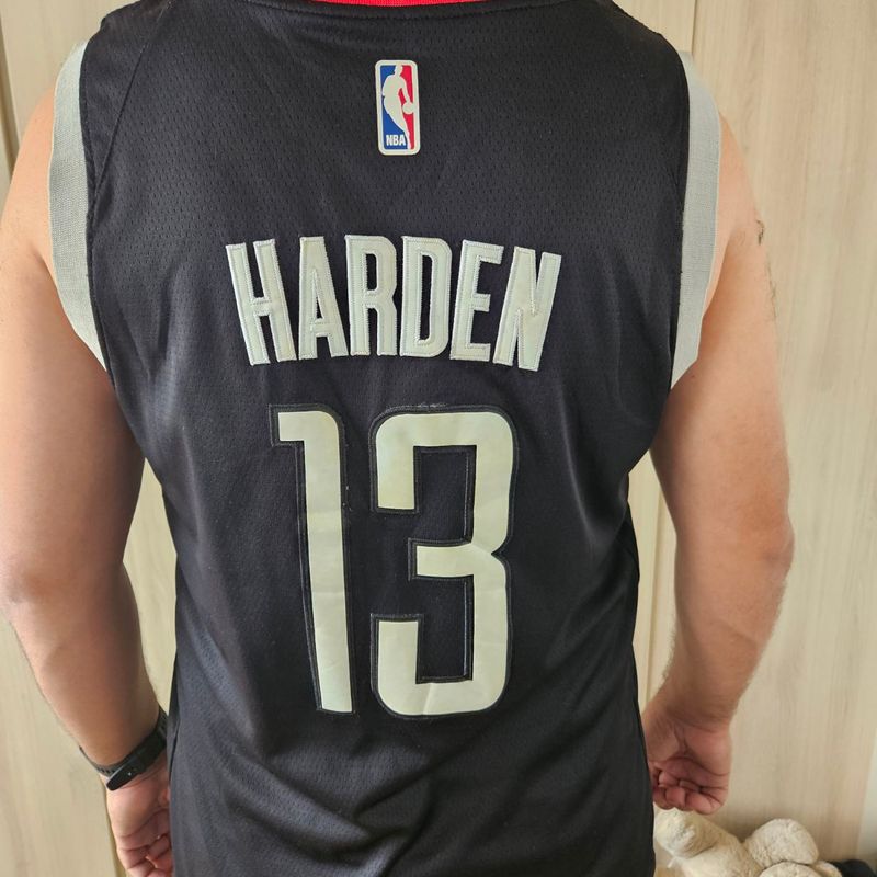 Camiseta Regata Basquete Nike Houston Rockets James Harden Roupa