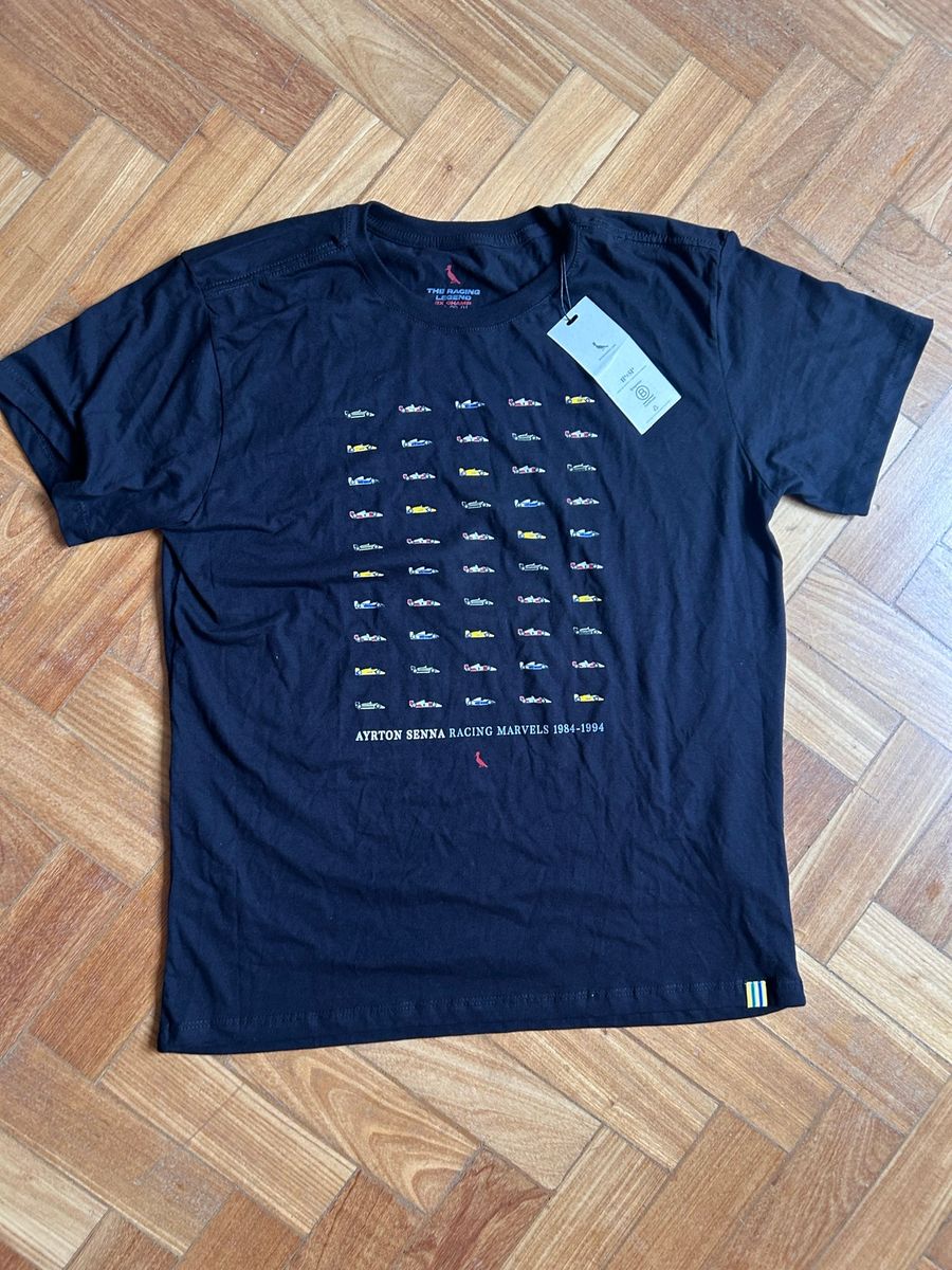 Camiseta Reserva Ayrton Senna Nova | Camisa Masculina Reserva Nunca ...