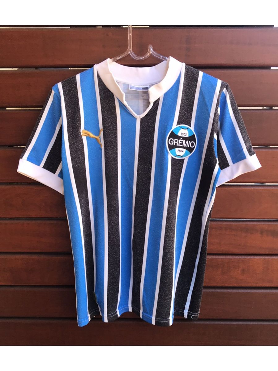 camisa retro do gremio feminina