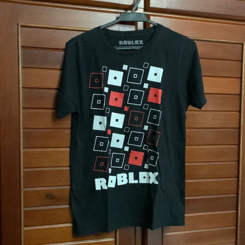 Camiseta roblox logo game masculina