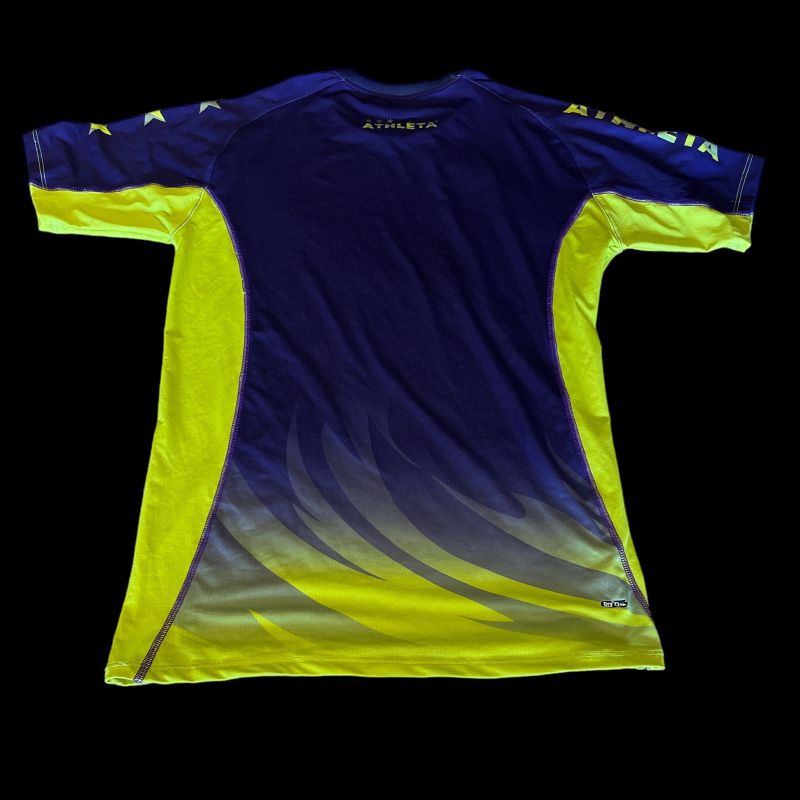 Camiseta Roxa Athleta Futevôlei | Roupa Esportiva Masculino Athleta Usado  96719723 | enjoei