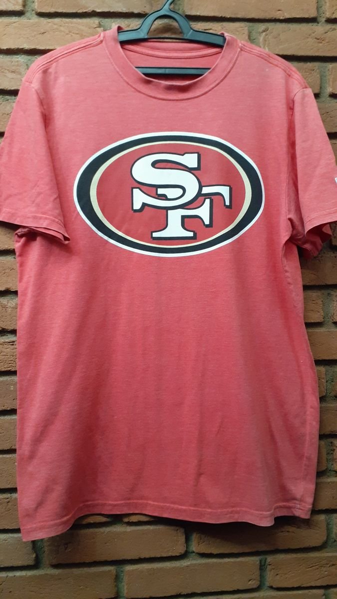 Camiseta New Era San Francisco 49ers Logo Time NFL - Masculina