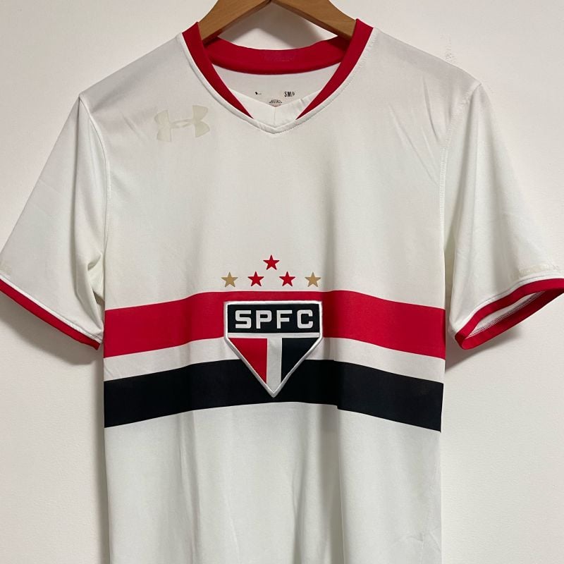 Camisa São Paulo Camisa Under Armour Branca Camisa São Paulo I New