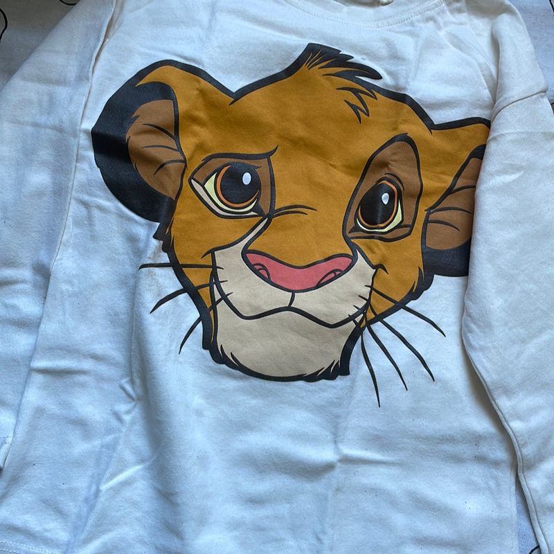 Camiseta simba cheap y nala zara