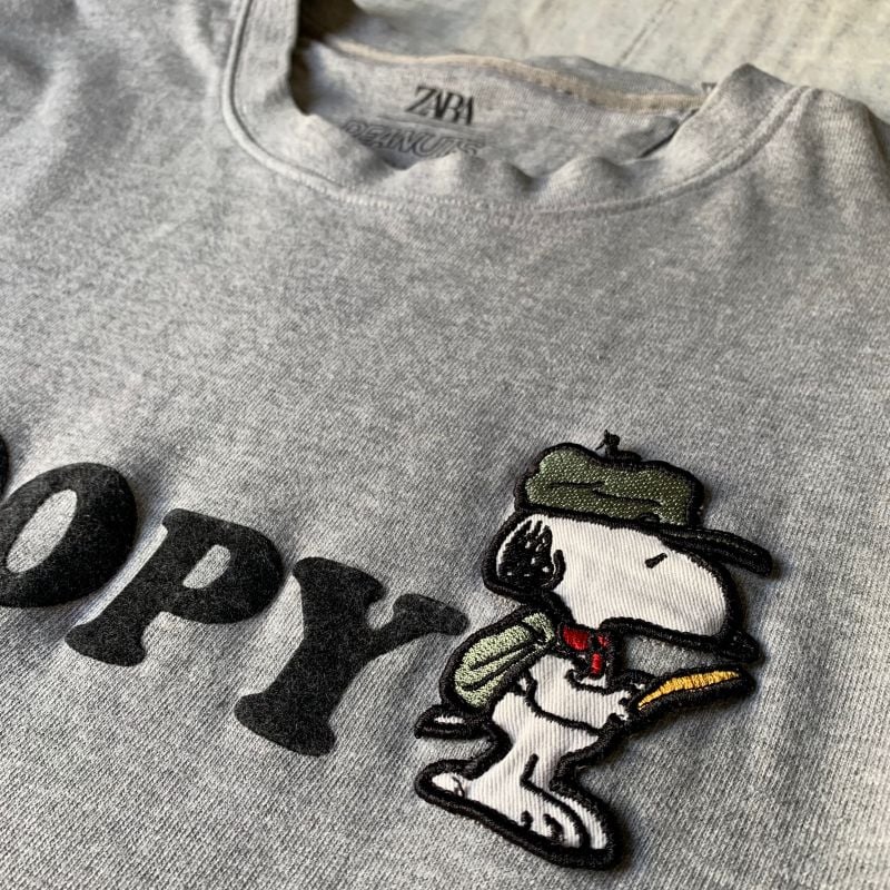 Zara discount camiseta snoopy