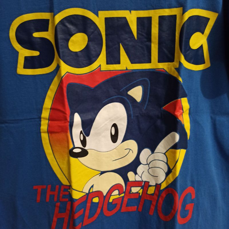 Camiseta - sonic - correndo - raio