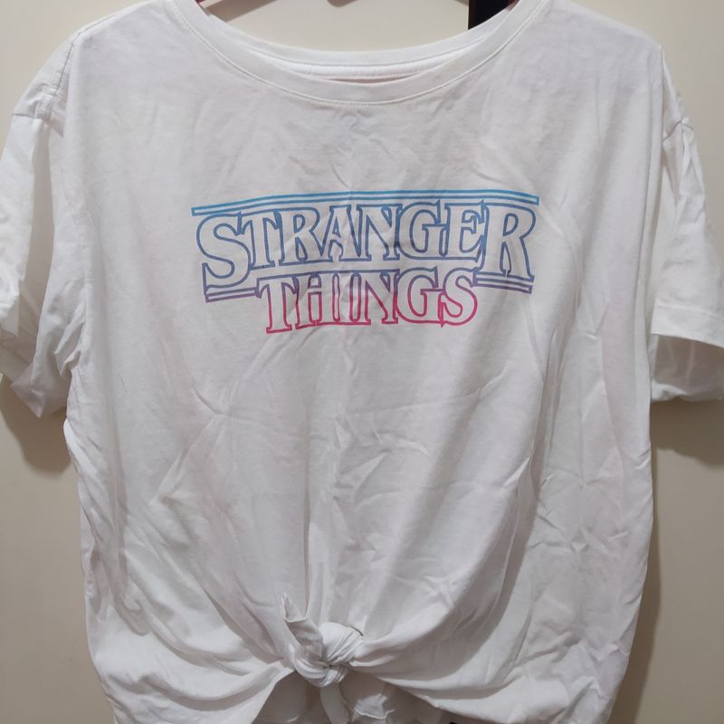 Blusa stranger hot sale things c&a