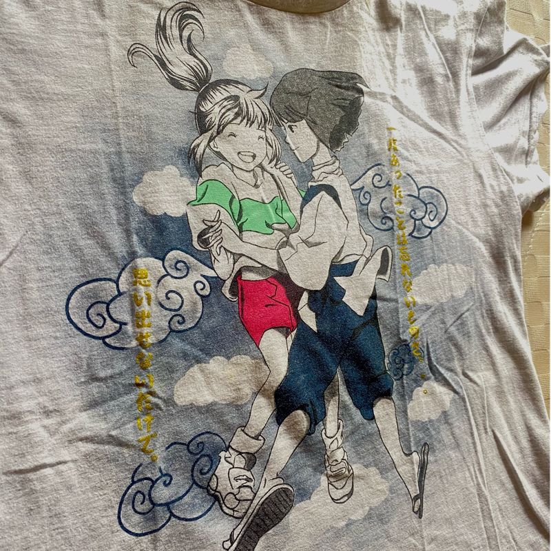 Camiseta Studio Ghibli a Viagem de Chihiro Anime Sannime Usado