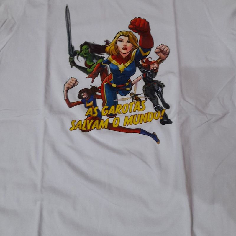 Camiseta best sale heroinas marvel