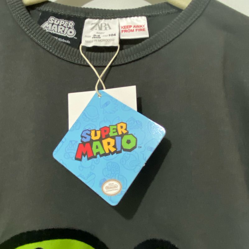 Camiseta mario best sale bros zara