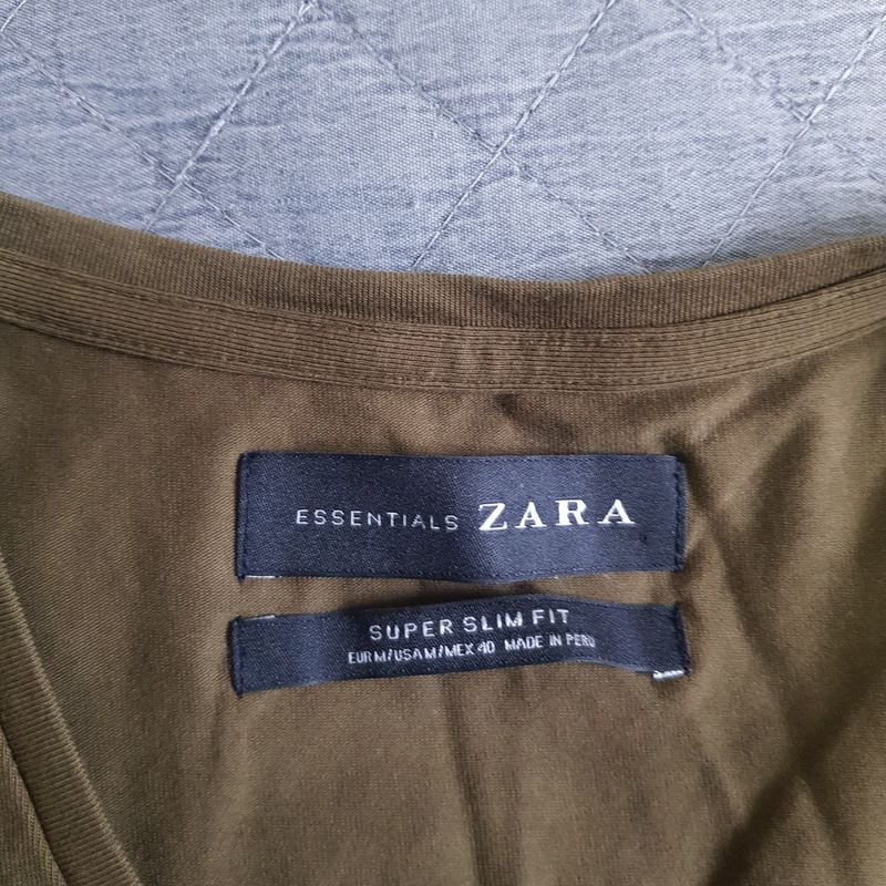 Camiseta super slim fit zara sale