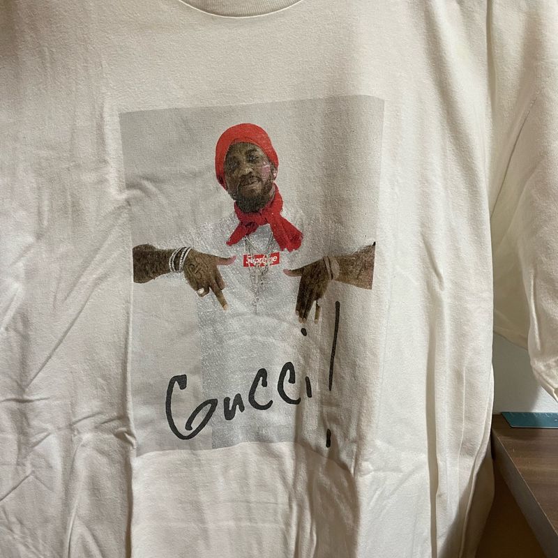 Camiseta Supreme Gucci Mane Photo Tee | Camiseta Masculina
