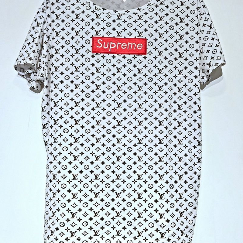 Camiseta supreme 2025 louis vuitton