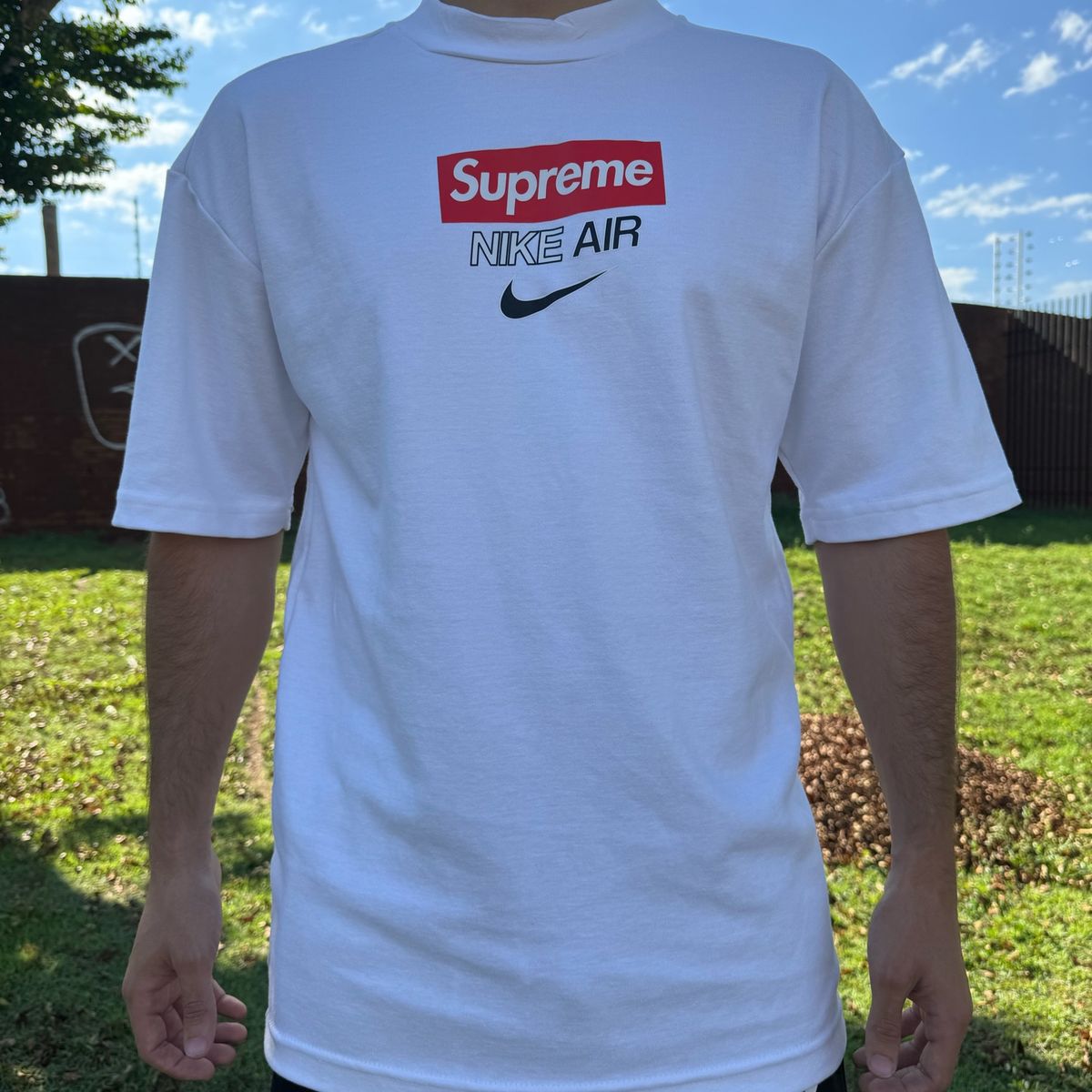 Camiseta Supreme Nike Air Leia a Descricao Supreme Usado 101738035 enjoei