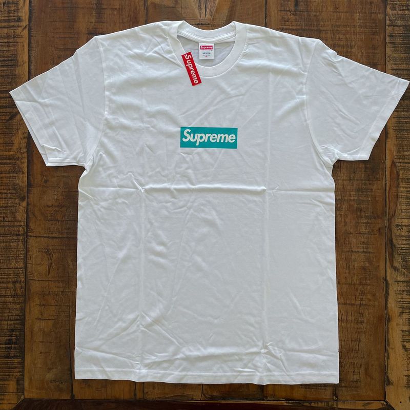 Camiseta Supreme X Tiffany | Camiseta Masculina Supreme Nunca