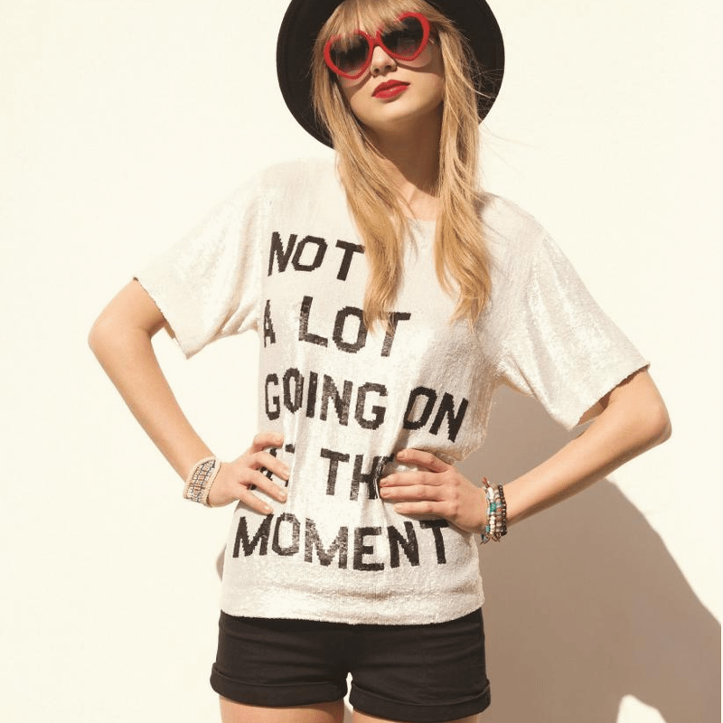 Camiseta Not a Lot Going on at the Moment, camiseta Taylor Comfort Colors,  camiseta Not a Lot, camiseta de vídeo musical taylor swift 22, camiseta fan