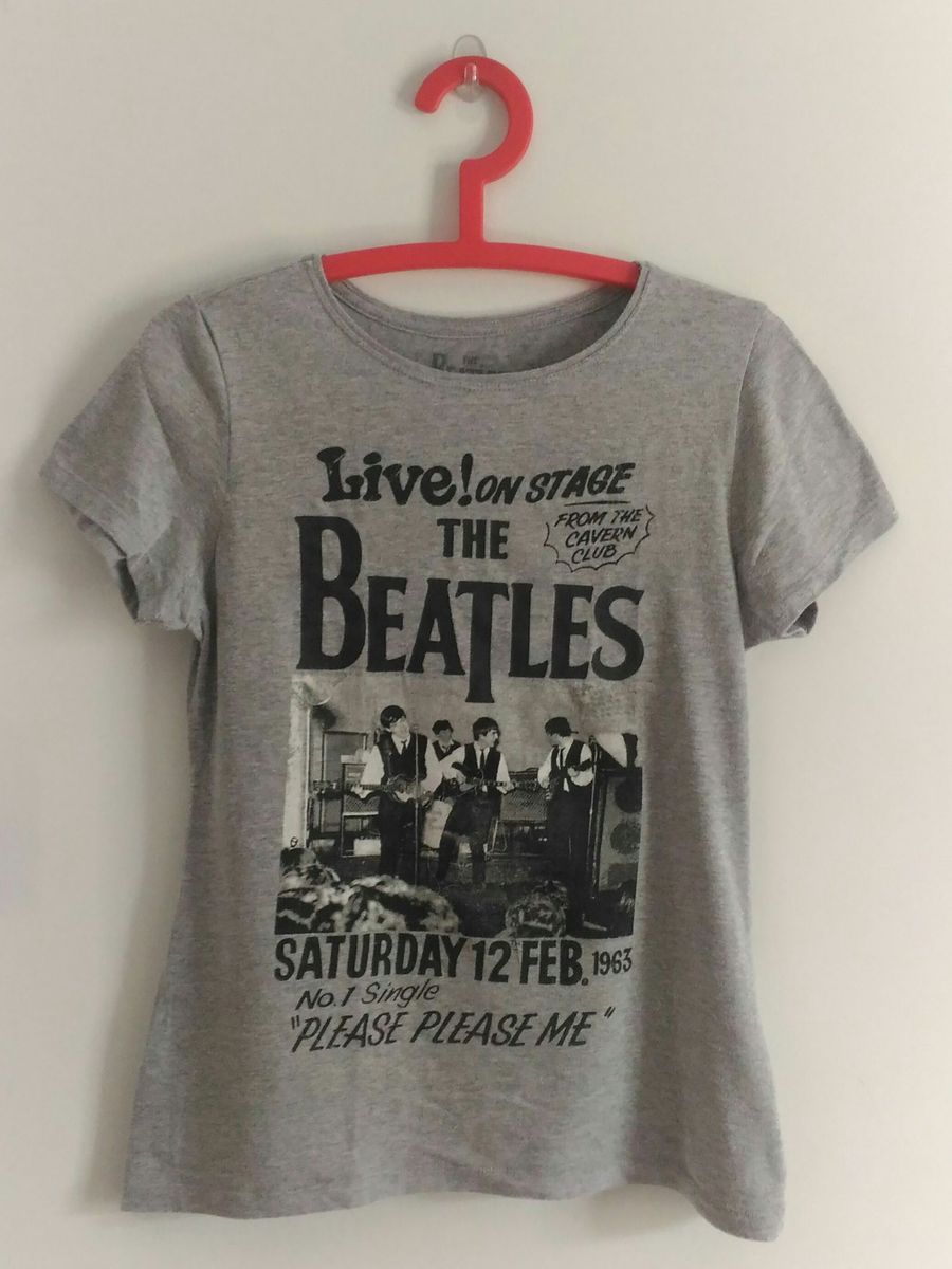 camiseta beatles feminina riachuelo