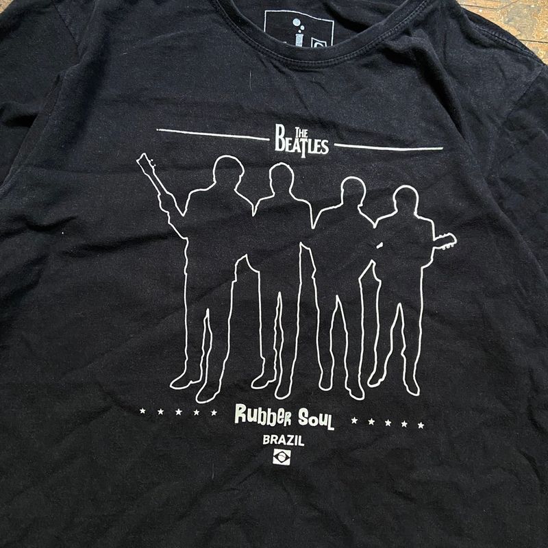 Camiseta The Beatles Rubber Soul Brazil | The Beatles Usado