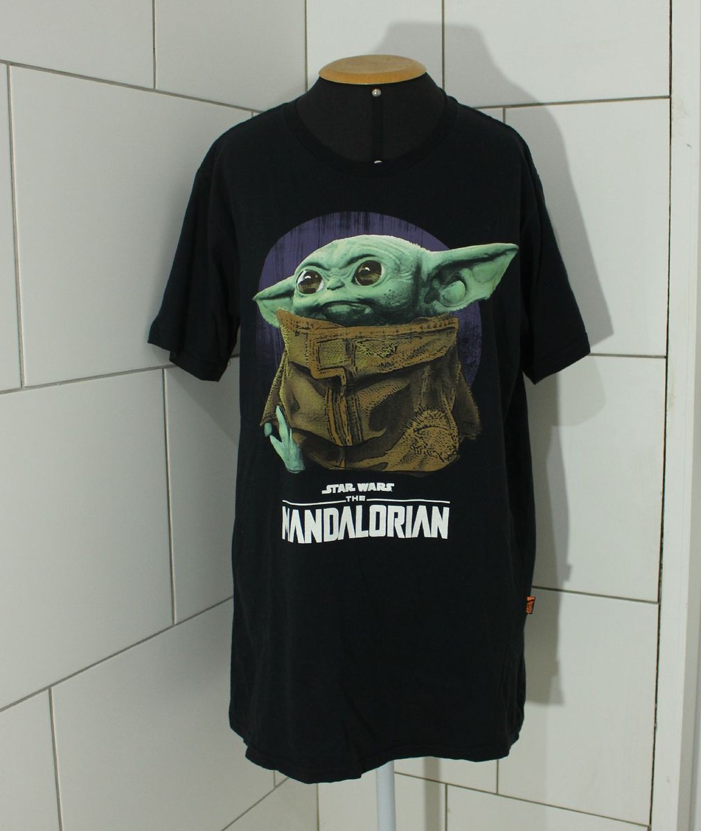 Camiseta The Mandalorian Baby Yoda Grogu Piticas | Camiseta Masculina